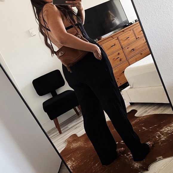 100% GENUINE LEATHER TAN SHOULDER BAG #0350 - Picture 7 of 15